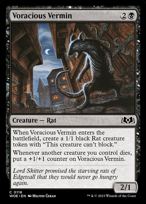 Voracious Vermin (Foil)