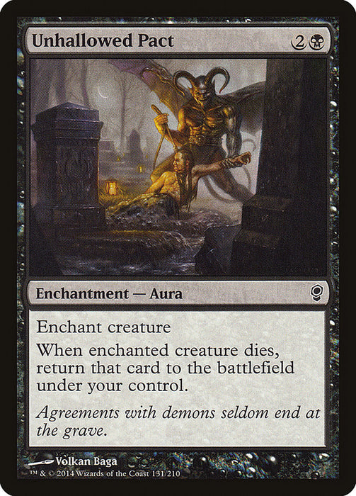 Unhallowed Pact  (Foil)
