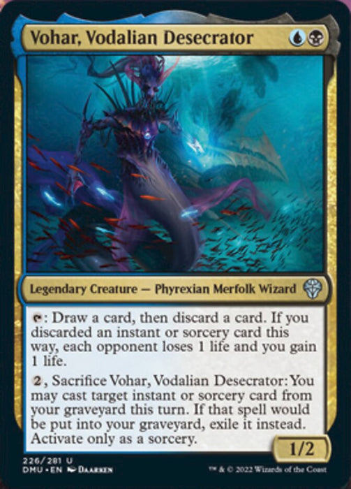 Vohar, Vodalian Desecrator - Legendary