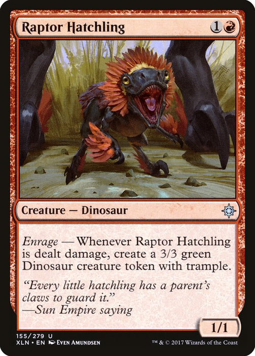 Raptor Hatchling  (Foil)