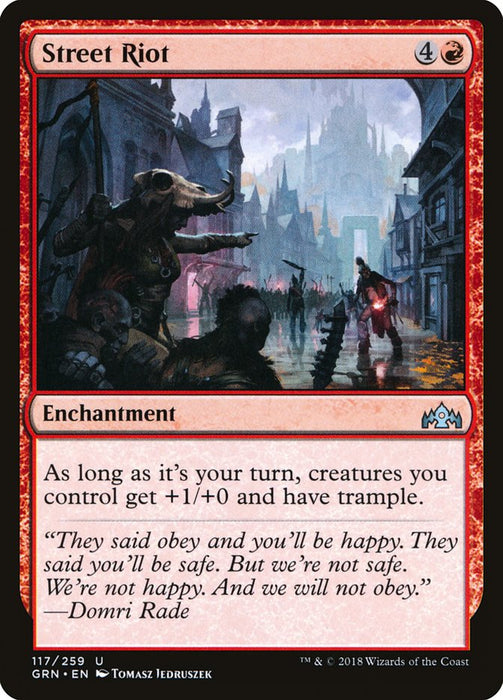 Street Riot  (Foil)