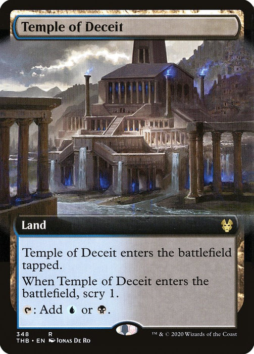 Temple of Deceit  - Extended Art (Foil)