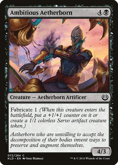 Aetherborn ambitieux (feuille)