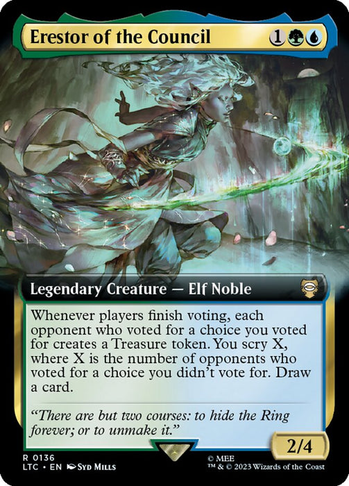 Erestor of the Council - Legendary- Extended Art