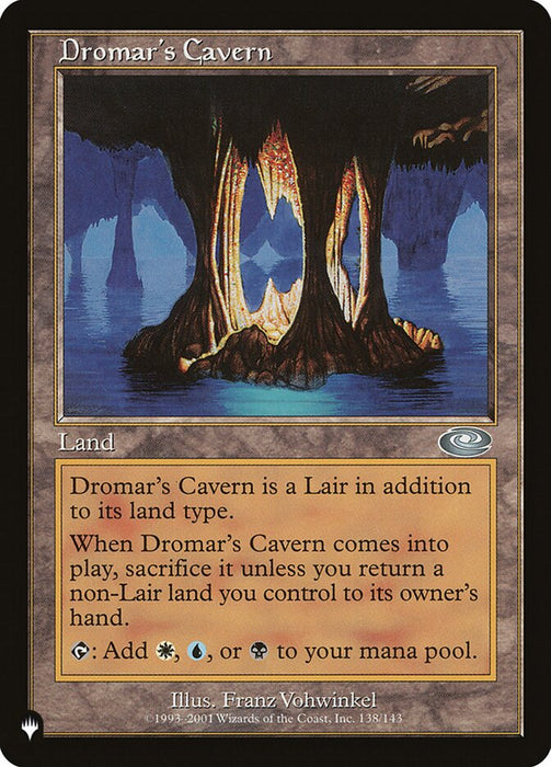Dromar's Cavern - Retro Frame