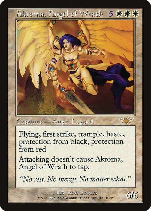 Akroma, Angel of Wrath  (Foil)