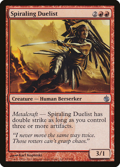 Spiraling Duelist  (Foil)