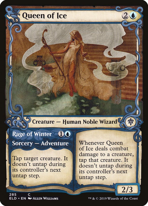 Queen of Ice // Rage of Winter  - Showcase (Foil)