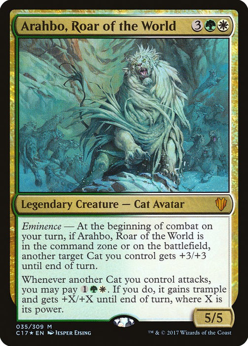 Arahbo, Roar of the World  (Foil)