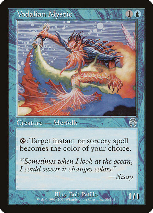 Vodalian Mystic  (Foil)