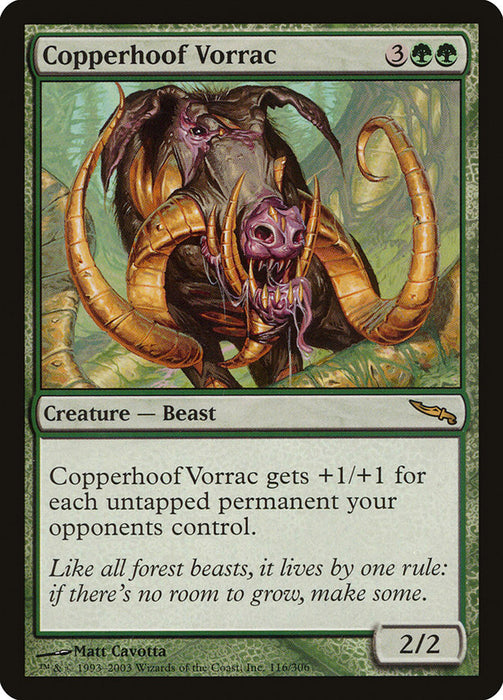 Copperhoof Vorrac  (Foil)