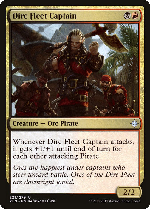 Dire Fleet Captain  (Foil)
