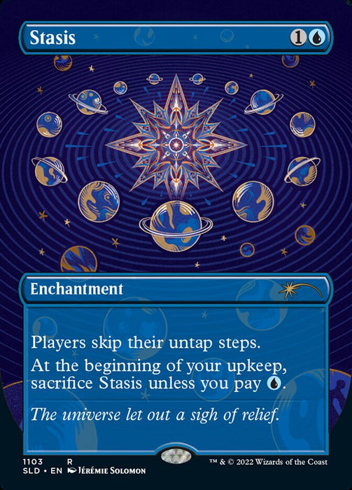 Stasis - Borderless - Full Art - Inverted