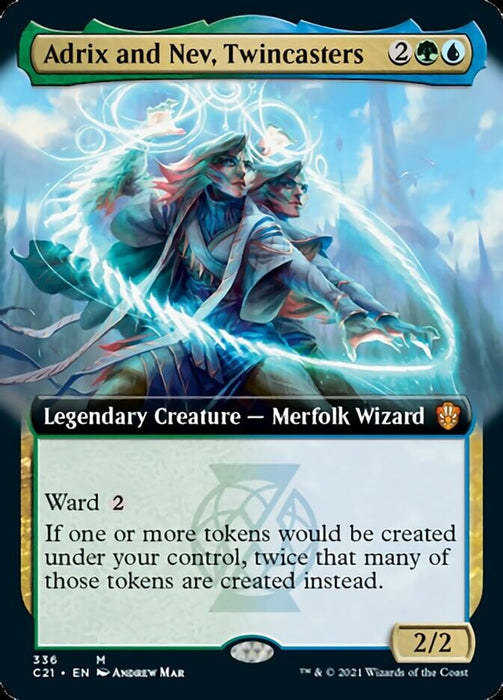 Adrix and Nev, Twincasters  - Legendary - Extended Art