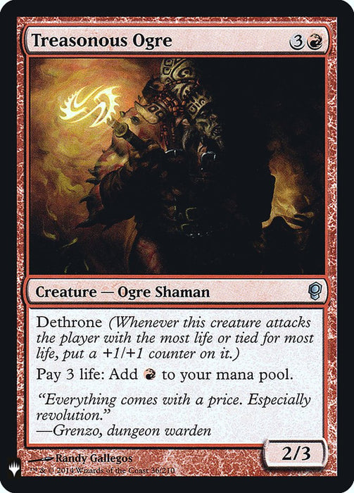 Treasonous Ogre (Foil)