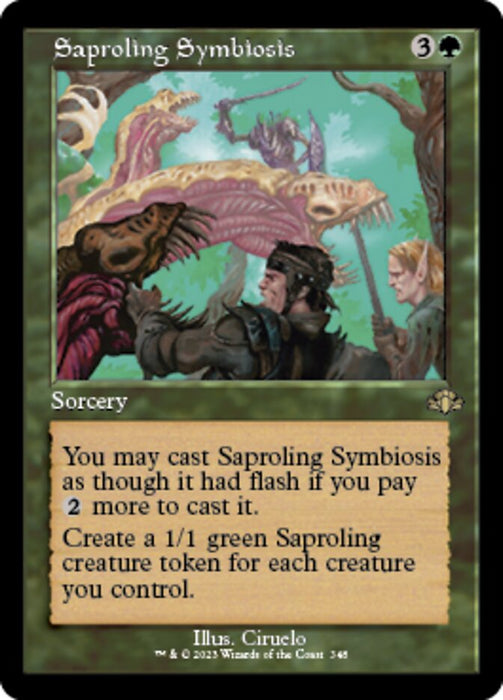 Saproling Symbiosis - Retro Frame