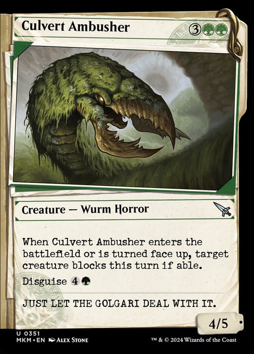 Culvert Ambusher - Showcase (Foil)