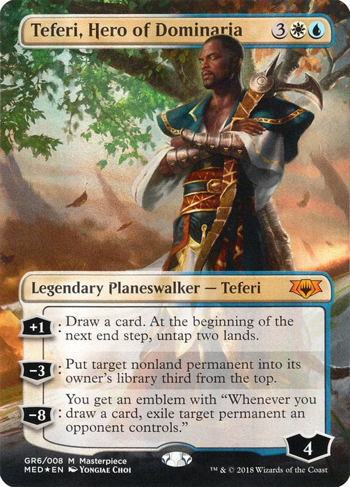 Teferi, Hero of Dominaria - Borderless  (Foil)
