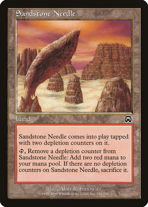 Sandstone Needle  (Foil)