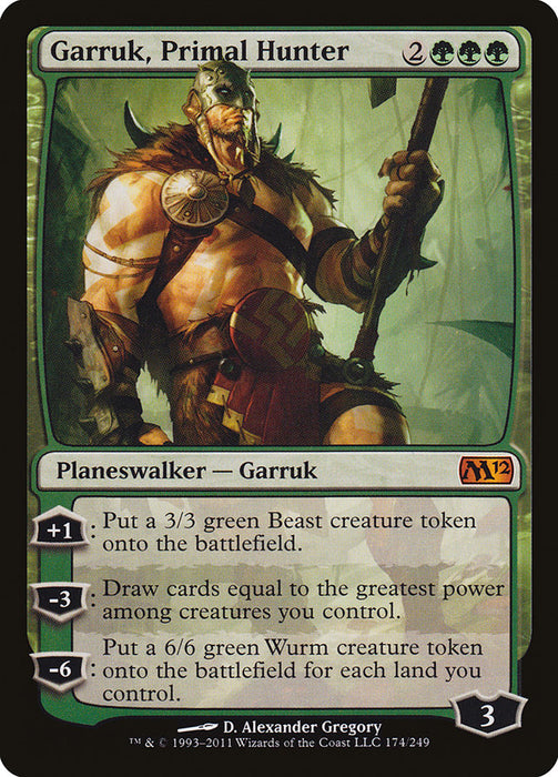 Garruk, Primal Hunter  (Foil)