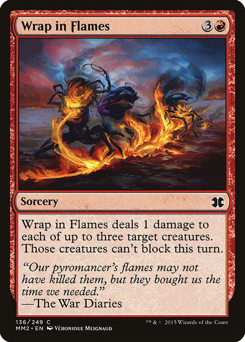 Wrap in Flames  (Foil)