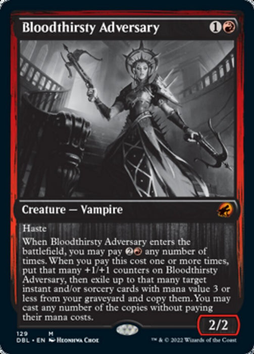 Bloodthirsty Adversary  - Inverted (Foil)