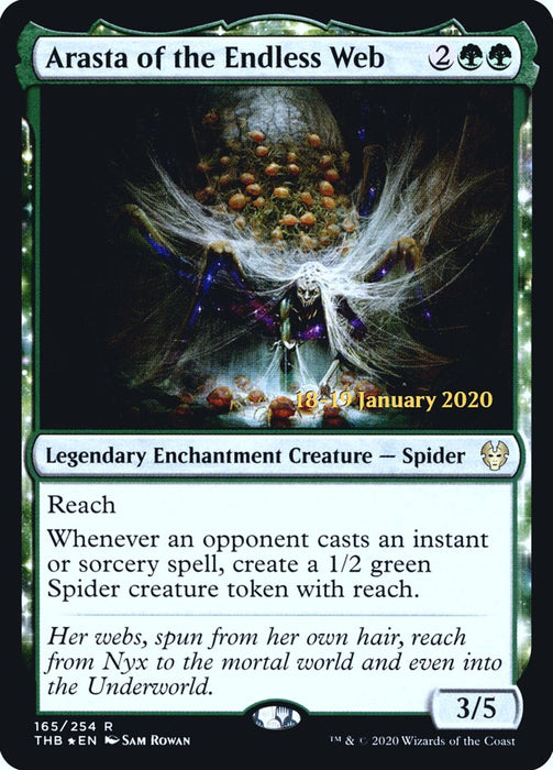 Arasta of the Endless Web - Nyxtouched- Legendary (Foil)