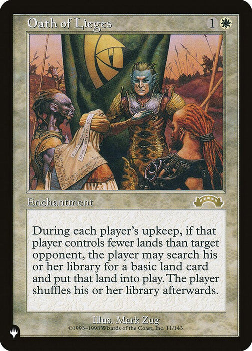 Oath of Lieges - Retro Frame