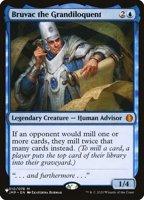 Bruvac the Grandiloquent - Legendary