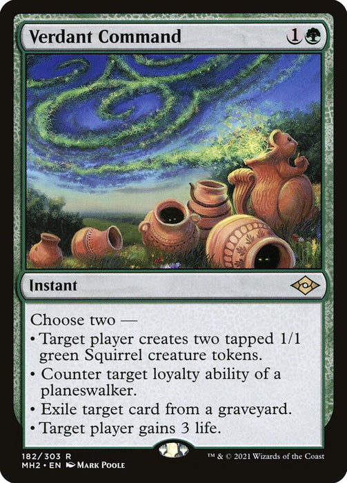 Verdant Command  (Foil)