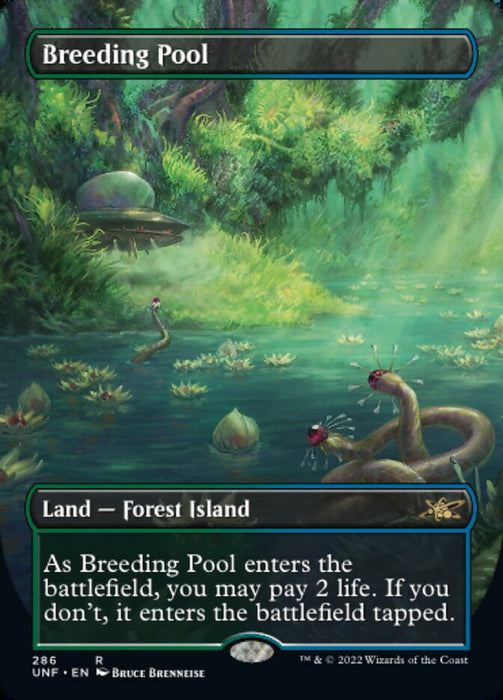 Breeding Pool - Borderless - Full Art - Inverted