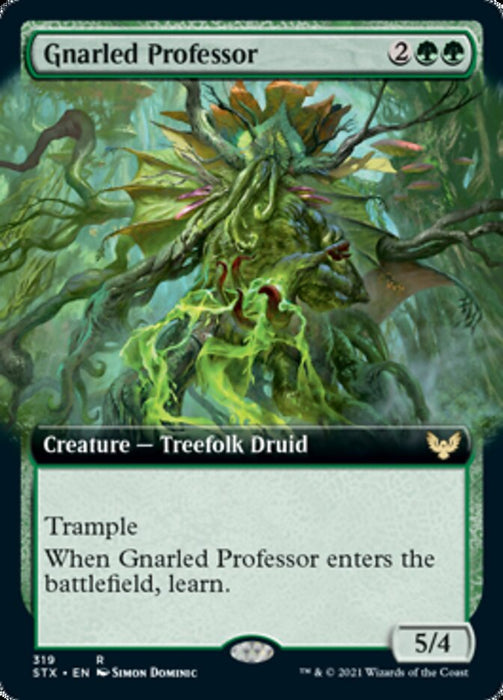 Gnarled Professor  - Extended Art