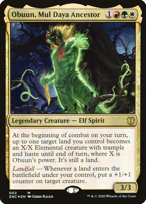 Obuun, Mul Daya Ancestor  - Legendary (Foil)