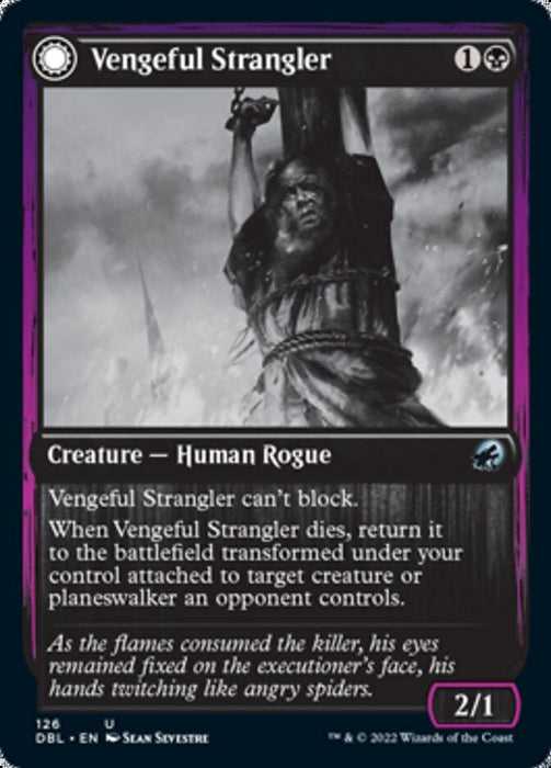 Vengeful Strangler // Strangling Grasp  - Inverted (Foil)