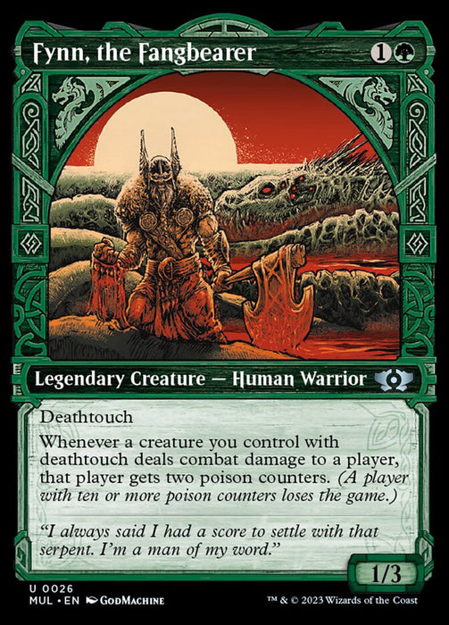 Fynn, the Fangbearer - Legendary- Showcase (Foil)