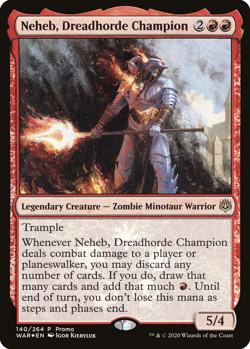 Neheb, Dreadhorde Champion  - Legendary (Foil)