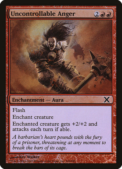 Uncontrollable Anger  (Foil)