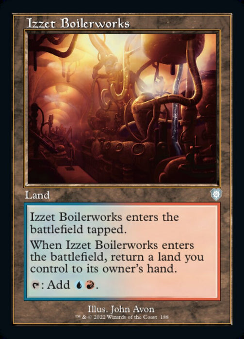 Izzet Boilerworks - Retro Frame