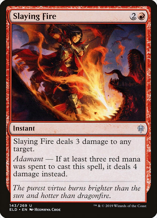 Slaying Fire  (Foil)