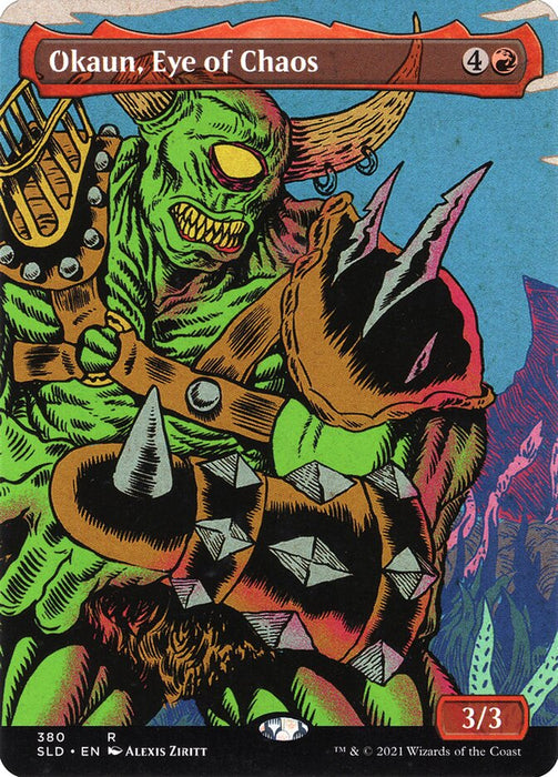 Okaun, Eye of Chaos // Okaun, Eye of Chaos - Borderless - Full Art - Legendary