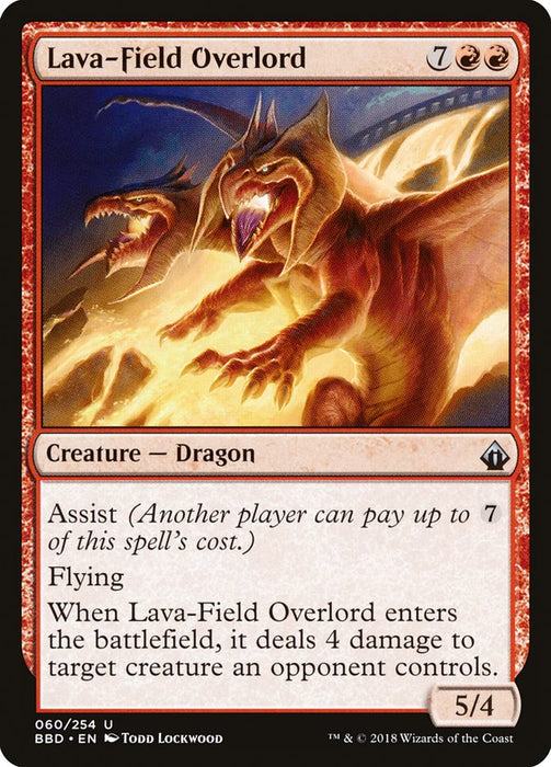 Lava-Field Overlord  (Foil)