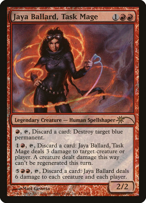 Jaya Ballard, Task Mage  (Foil)