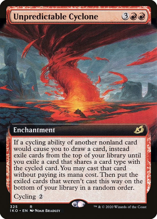 Unpredictable Cyclone  - Extended Art (Foil)