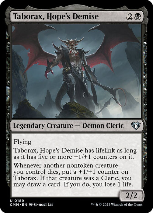 Taborax, Hope's Demise - Legendary