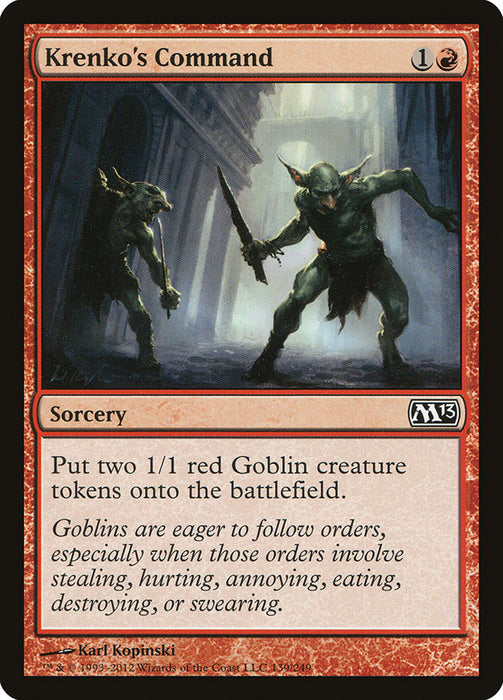 Krenko's Command  (Foil)