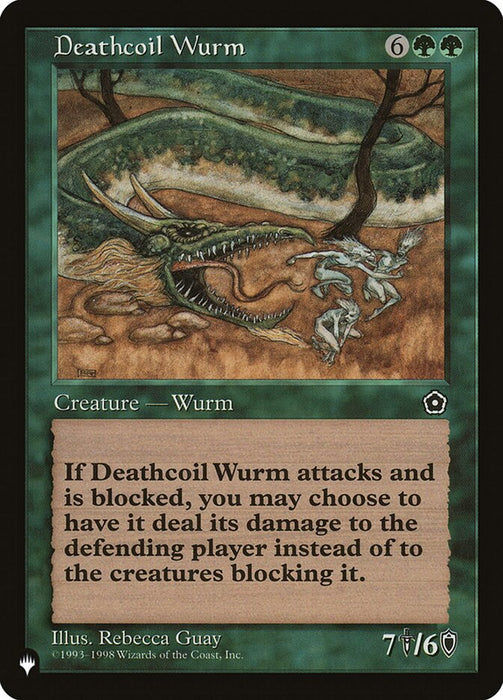 Deathcoil Wurm - Retro Frame