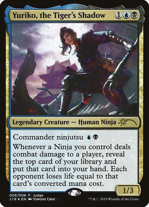 Yuriko, the Tiger's Shadow  - Legendary (Foil)