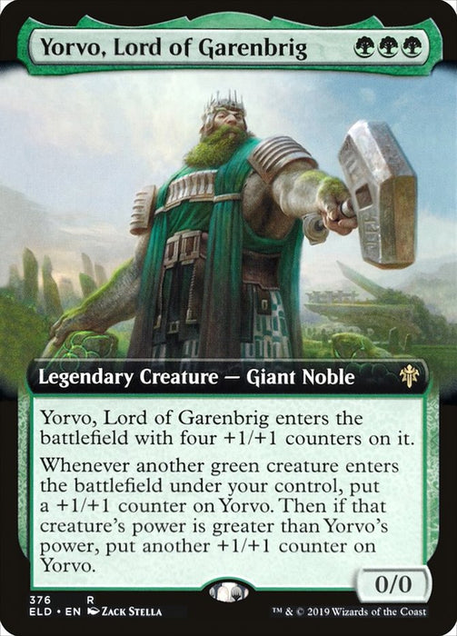 Yorvo, Lord of Garenbrig  - Legendary - Extended Art (Foil)