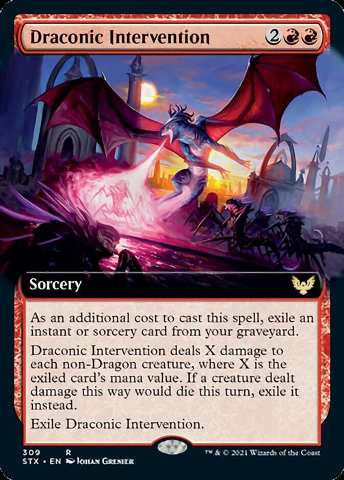 Draconic Intervention  - Extended Art