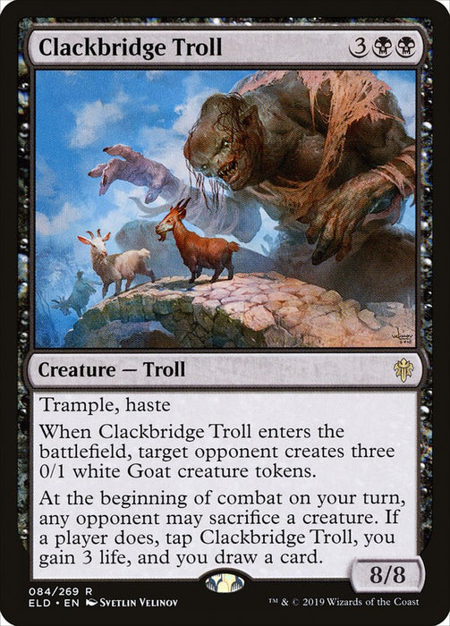 Clackbridge Troll  (Foil)